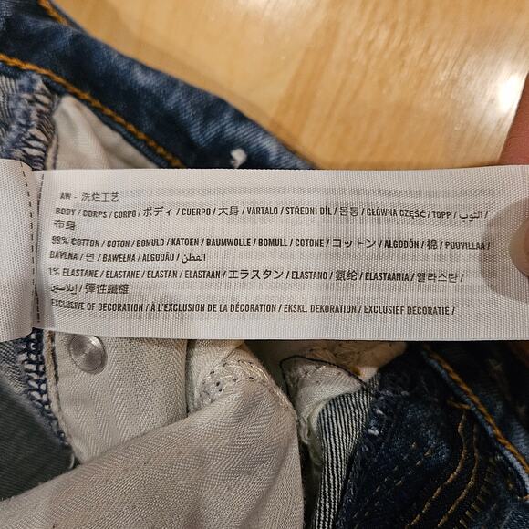 Abercrombie & Fitch Jeans Womens 2 The Ankle Straight Ultra High Rise Curve Love - Picture 12 of 12